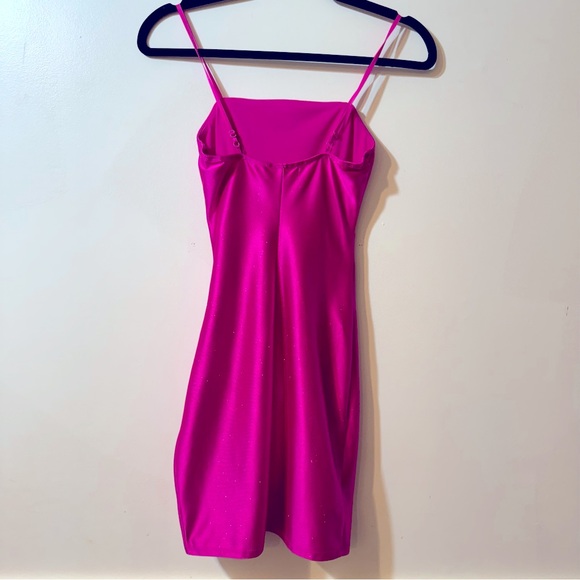 EMERALD SUNDAE Juniors' Side-Pleated Shimmer Dress / Size: XXS - Picture 6 of 13